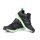 Damen-Turnschuh, grün-schwarz